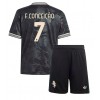 Juventus Francisco Conceicao #7 Tredjedraktsett Barn 2025-26 Kortermet (+ korte bukser)